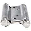 Silver Stainless Steel Two Way Door Hinge Rust Proof and Smooth Movement