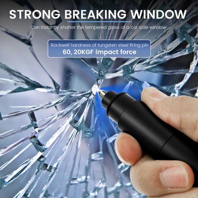 Car Window Breaker 2in1 Car Safety Hammer Emergency Glass Breaker Cut The Seat Belt with Storage Base Rescue Tool Auto Accessory