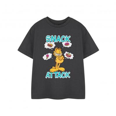 Garfield Jungen Snack Attack Kurzarm-T-Shirt