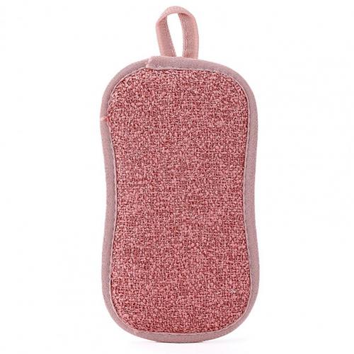 Dishwashing Sponge Thicken Good Absorption Cleaning Rag 4 Colors Cleaning Sponge Cloth  Kitchen Double-sided Cleaning Dishcloth
