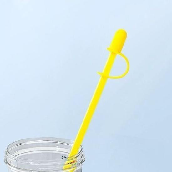 Crayon Shin-chan Straw Cup Water Bottle with Straw, Easy To Drink From, Cute and Versatile for Kids (Color: Crayon Shin-chan D, Size: 500ml),