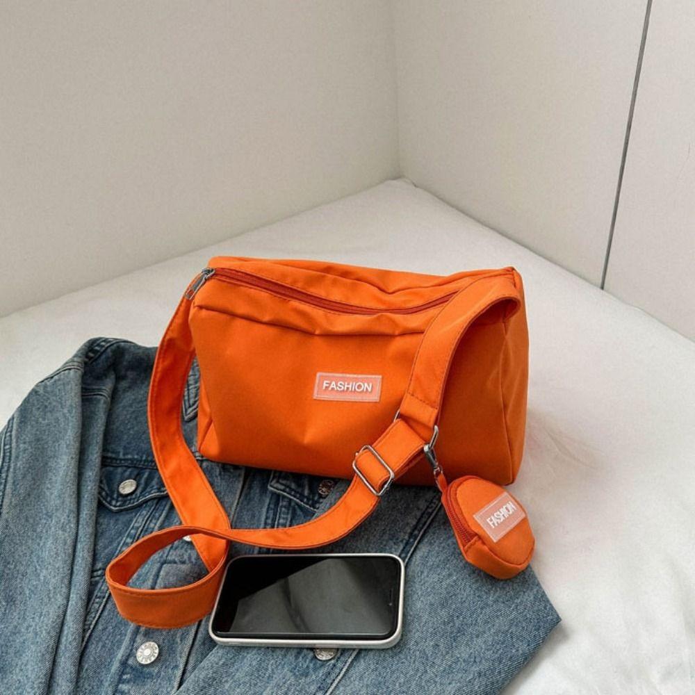 2025 New Autumn/Winter Fashion Korean Version Large Capacity Crossbody Bag Casual Versatile Fashion Lightweight Oxford Bag