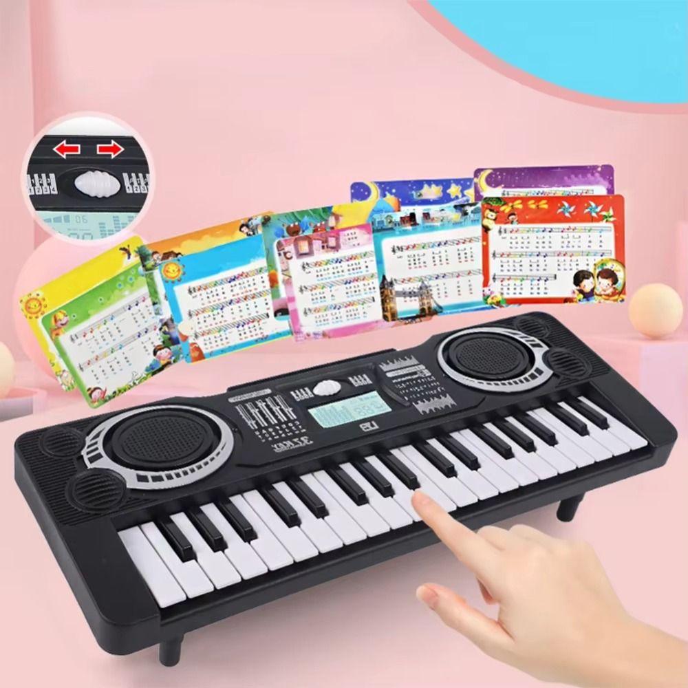 37 Keys Musical Instrument Toy Kids Electronic Piano Toy Piano Keyboard Toy Preschool