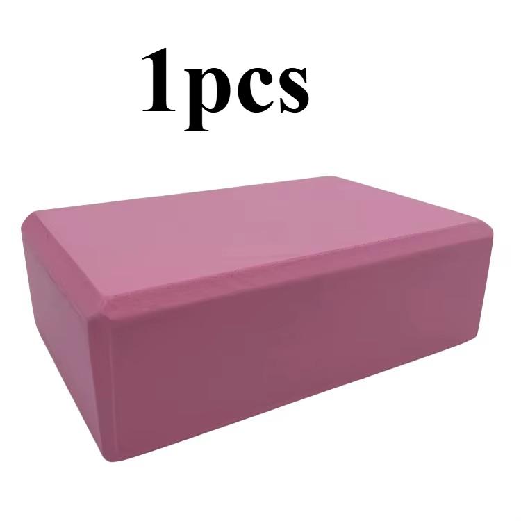 2/1PCS EVA Gym Blocks Foam Brick Training Exercise Fitness Equipment Dance Yoga Auxiliary Tool Stretching Body Shaping