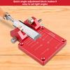 Honing Guide Tool Aluminum Alloy Chisel Sharpening Jig Adjustable Woodworking Sharpener Bracket Angle Fixture Wood Chisel