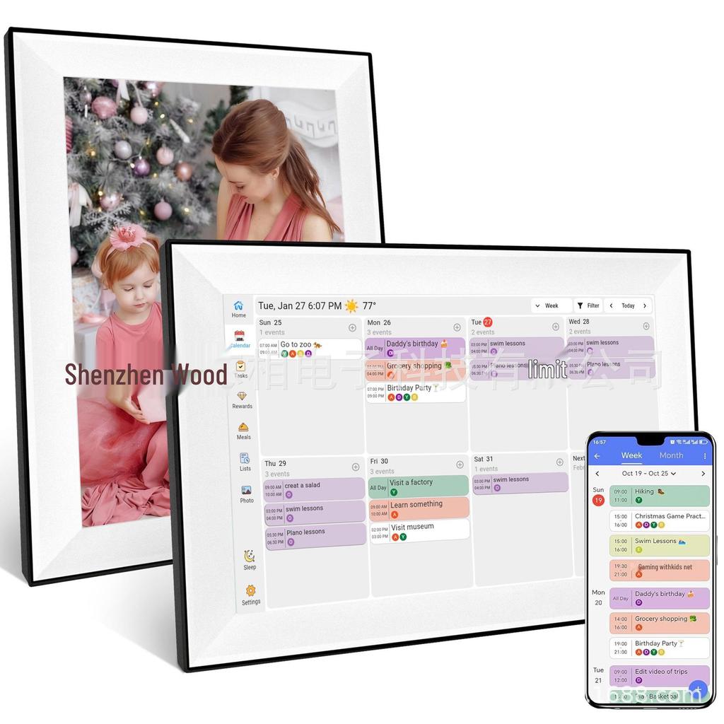 Best-Selling Smart Digital Calendar & Photo Frame with Wi-Fi for Catering Plan & Rewards Management