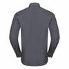 Russell Collection Mens Long Sleeve Poly-Cotton Easy Care Tailored Poplin Shirt