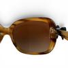 Used CHANEL Sunglasses Coco Mark Ribbon 5170-A Tortoiseshell