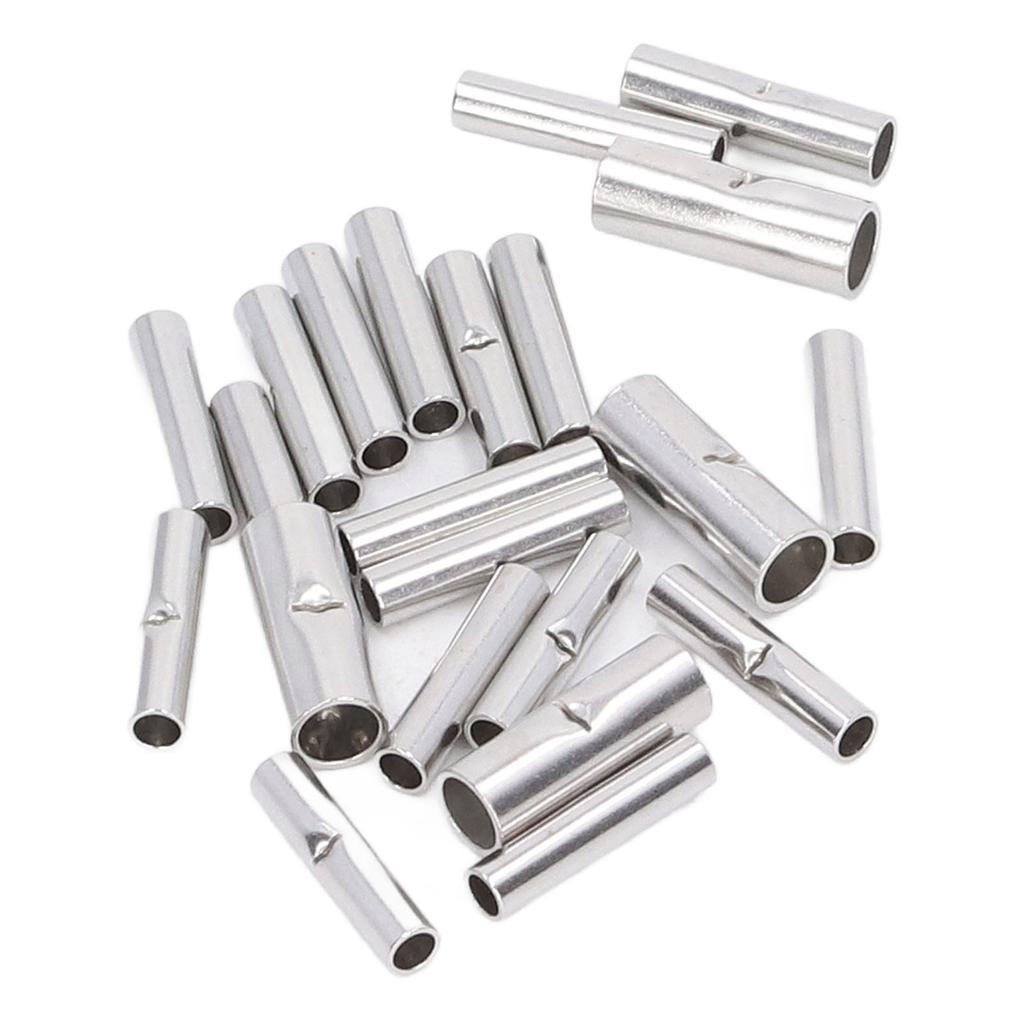 200Pcs Wire Ferrule Copper Male Female Crimp Terminal Connector for Machine Equipment