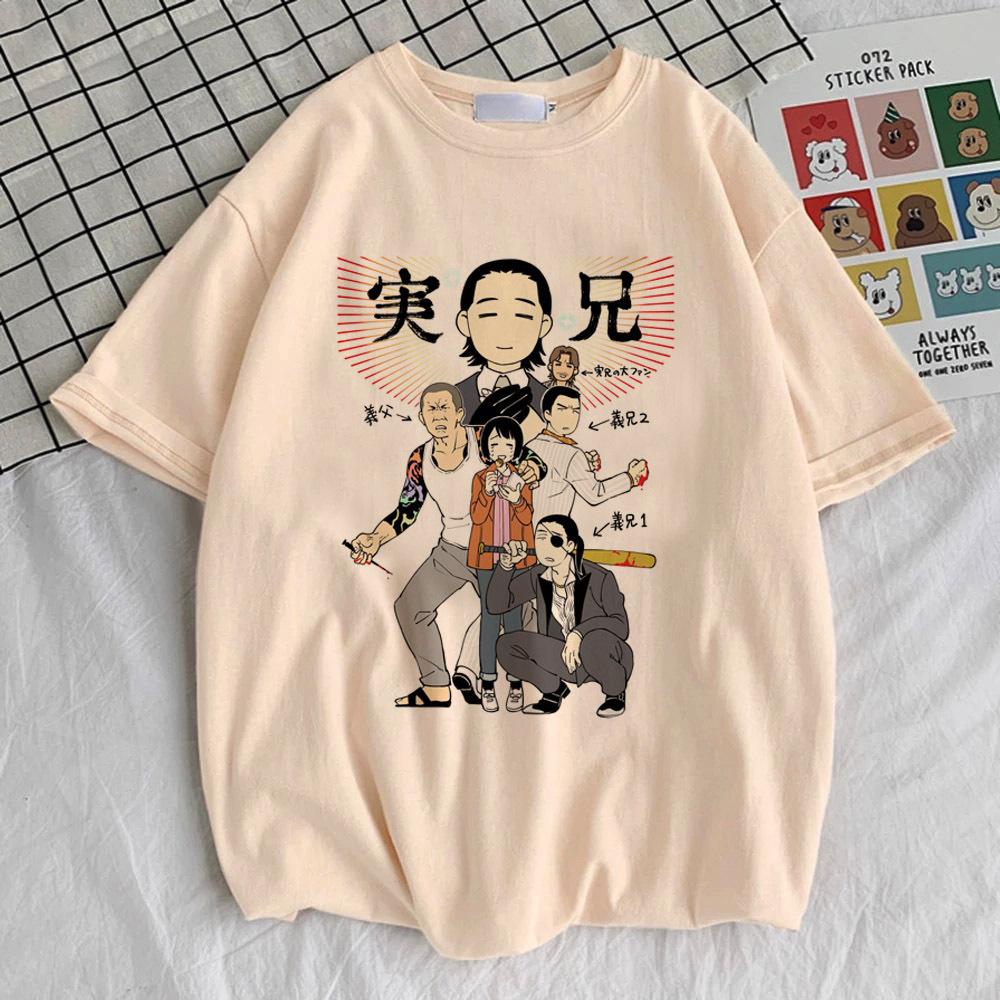 

Yakuza Kazuma Kiryu t shirt Women harajuku Y2k graphic aesthetic Psychedelic korean clothes t shirt graphic 2000s harajuku S