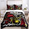 Doppelbett One Punch Man Ganzjahres-Bettbezug Bettdecke Bettwäsche-Set Weicher Steppdeckenbezug und Kissenbezüge Jugendliche Einzel-/Doppel-/Queen-/King-Size