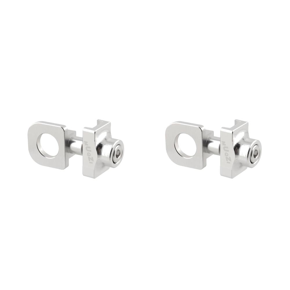 5-1PC Bicycle Chain Adjuster Aluminum Alloy CNC Bike Chain Tension Bolt Screw DIY Modification for Single Speed Bicycle Parts