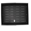 Expandable Pull Out Cabinet Organizer Adhesive Kitchen Carbon Steel Metal Slide Out Drawers Black