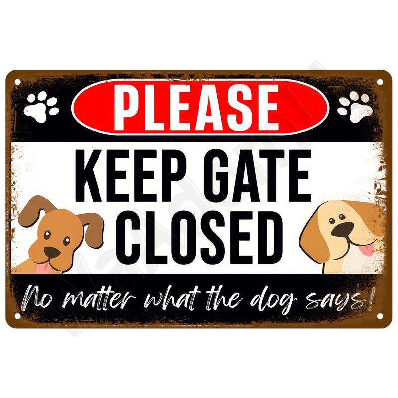 Vintage Metal Plate Tin Sign Plates Bar Retro Metal Sign Wall Art Mural Aesthetic Room Home Decor Items Poster Garage Decorat