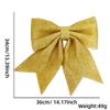 Pearl Stylish Cotton Glitter Bow Ornaments Ideal For Holiday Decor And Diy Projects Craft