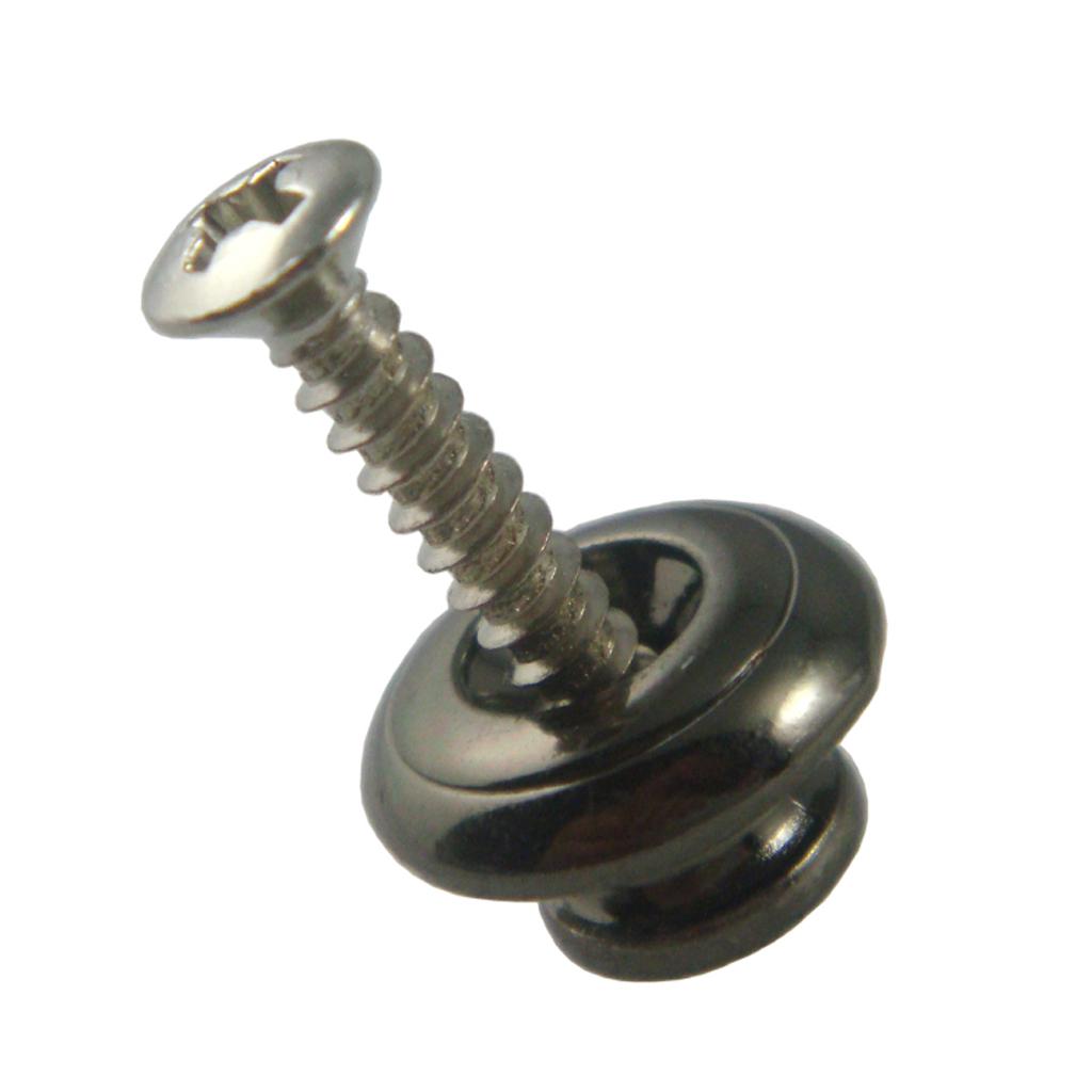 10Pcs Safety Locking End Buttons for Acoustic Electric Bass Ukulele