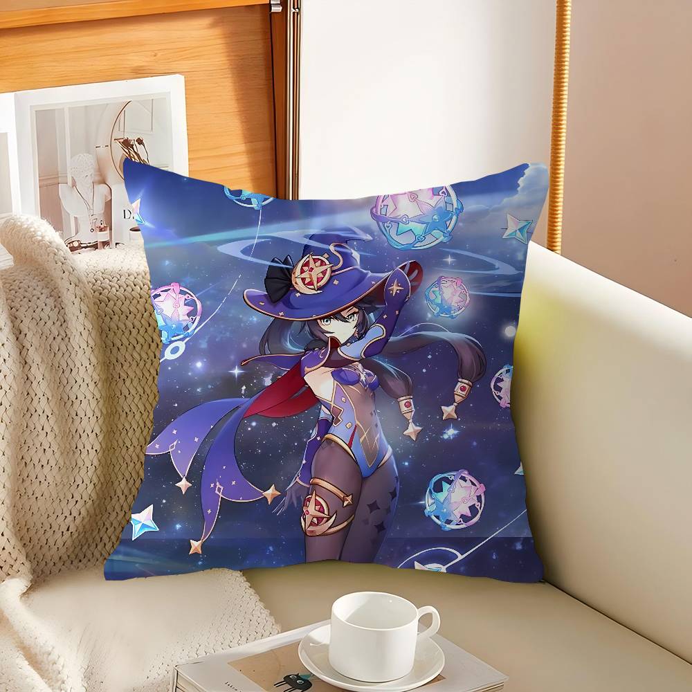 

Подушка Мона Мегистус Подарок Декор для Дома Офиса Спальни Дивана Автомобиля Наволочка Чехол 45x45 16x16Inch