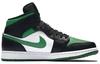 Jordan 1 Mid 'Green Toe' 554724-067