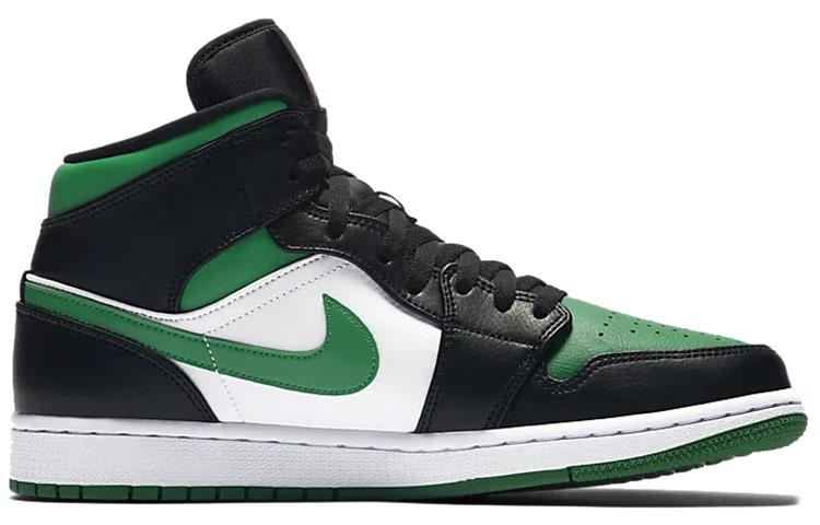 Jordan 1 Mid 'Green Toe' 554724-067