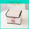 Cute Capybara Storage Box With Lid For Desk Organization And Dust Prevention