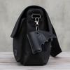 Black Wing Design Bat Pouch Keychain Elegant Style Gothic Lipstick Holder Keychain Accessory Gifts