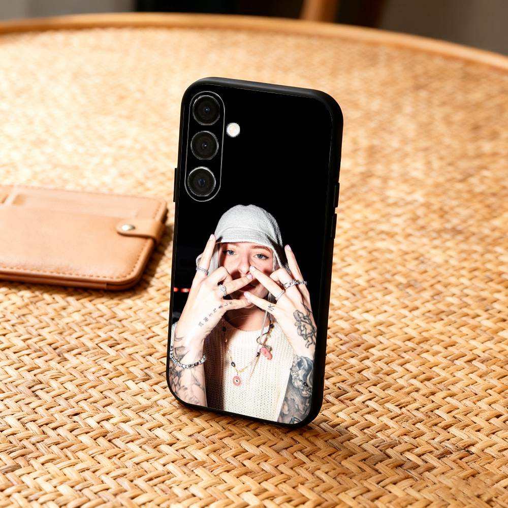 

C-Cool Young M-Miko Singer Phone Case For Samsung A73,72,71,A52,51,40,41,A22,A32,31,A13, Soft Black Shell Samsung a32 4g