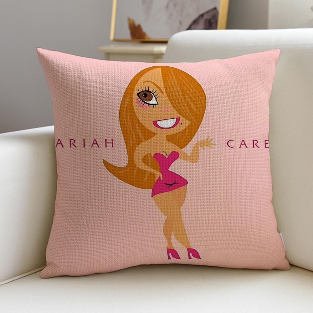 Vocal Queen MMariah CareyS Cushion Cover Pcs Linen Throw Pillow Covers x x Modern Home Decor