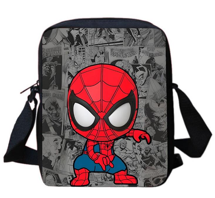 Spider-Man peripheral cartoon printed shoulder crossbody bag 8 inch