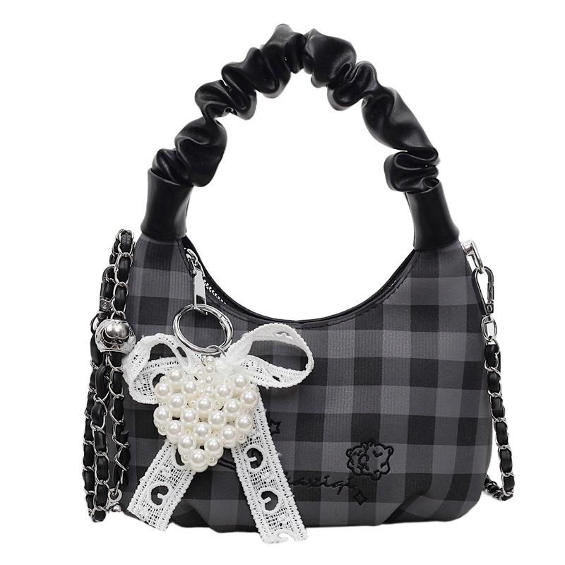 

Сумка Жіноча Нова Універсальна Сумка-месенджер Сумка на плече With pendant чорний