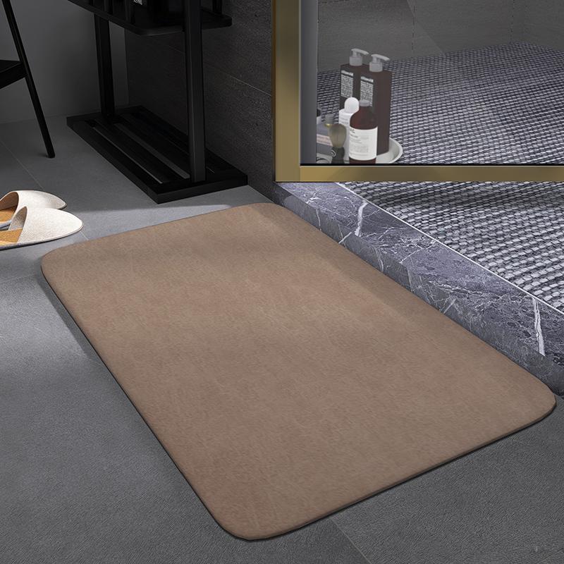 High Quality Bathroom Mats Absorbent Quick Drying Anti-Slip Rug Bath Mat Carpet Non Slip Shower Room Floor Pad