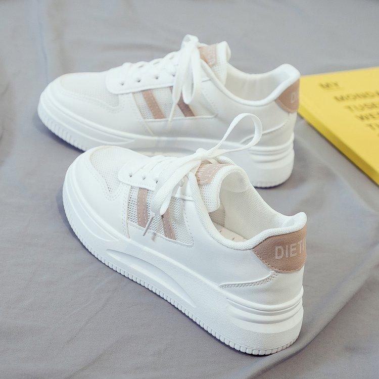 New spring and summer ins spring and autumn students white shoes casual sports board shoes size 35 хаки