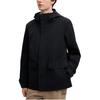 FILA Heritage Series Fashion Casual Comfortable Hooded Long Sleeve Jacket Men Jacket Black F11M518706F-BK