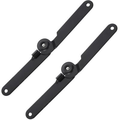 Heavy Duty Folding Hinges 180 Degree Rotation Strong  Iron Lid Support Pack of 2 for Furniture Cabinet Door Hardware