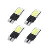 4/2Pcs T10 W5W 194 168 2825 12961 White LED 6W No Error COB Canbus Side Lamp Wedge Light Bulb