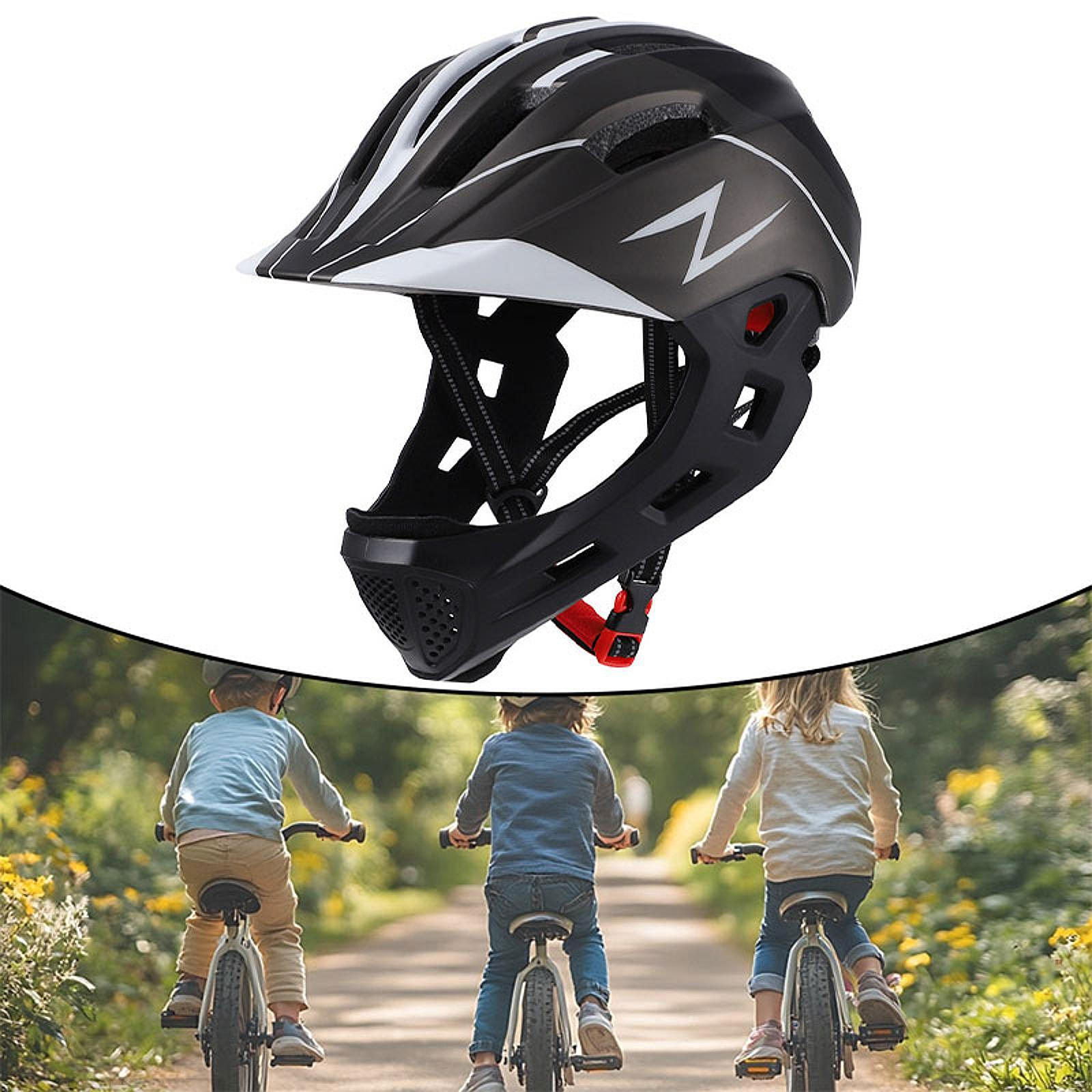 

Детский велосипедный шлем с легкими дорожными принадлежностями для езды на велосипеде на открытом воздухе чёрный