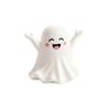 Smiling Faces Ghost Figurines Flocked Texture Ghost Pen Holder Mini Ornament  Desktop Decoration