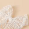 Elegant Lace Bow Hairpin Vintage Kids Hair Accessories Fashion Princess Style Hair Clip  Wedding