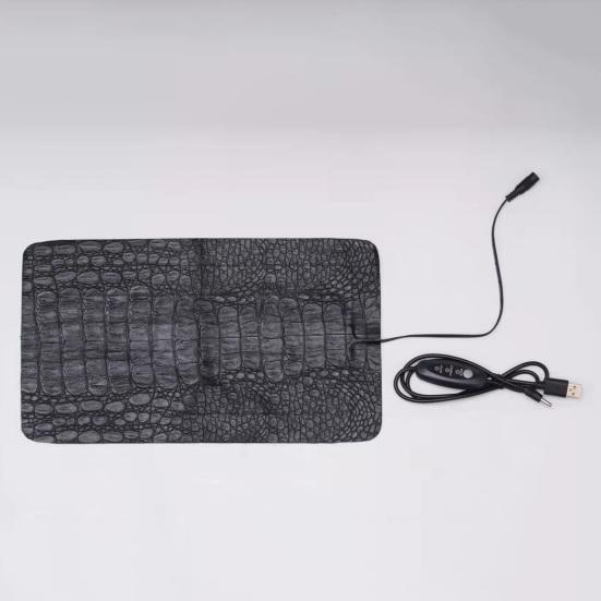 3 getriebe Temperatur Einstellung Rechteck Anti-scratch Klettern Pet Kissen Elektrische Faux Leder Warme