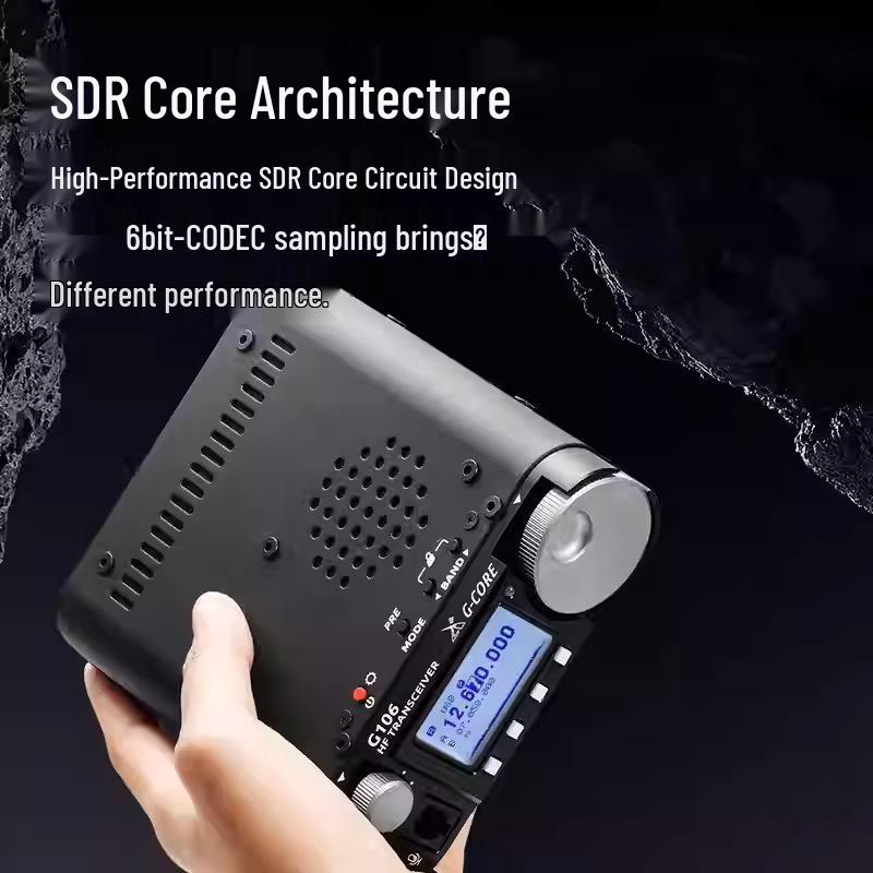 

Xiegu G106C Portable 5W SDR Shortwave HF QRP Transceiver with WFM Broadcast & FT8 Compatibility Other