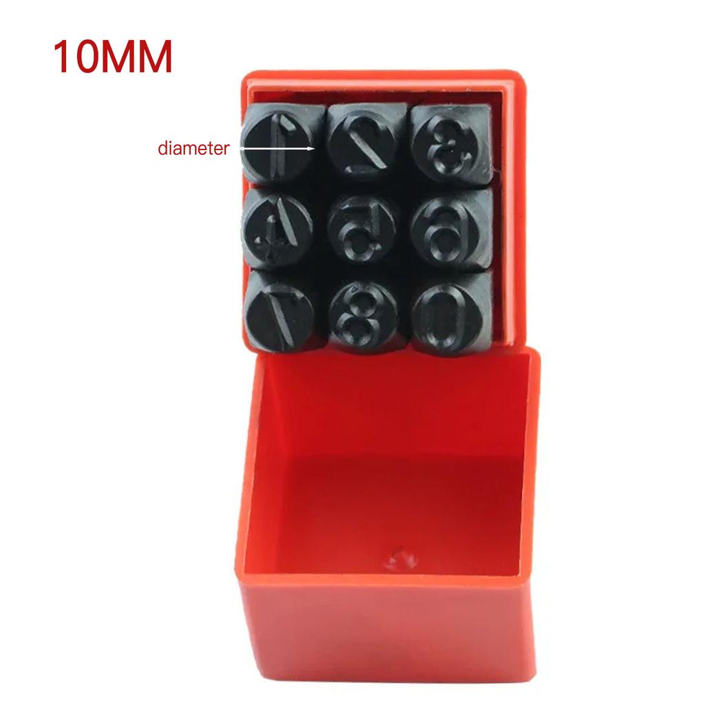 Digitální razítko s abecedou uhlíková ocel kůže kov LOGO razicí sada DIY šperky číslo písmeno razicí nástroje 2/2,5/3/4/5/6/8/10/12,5 mm