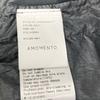 AMOMENTO GK0-24000-A Grey nylon hooded long coat coat F grayUsed