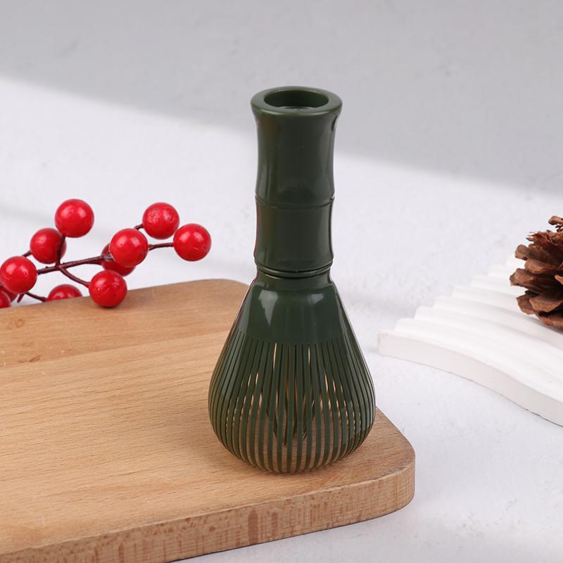 Harpiks Matcha japansk Chasen-børsteverktøy for Matcha grønn te-pulver Gjenbrukbart pulvervisp Tradisjonell Matcha-rører tetøy