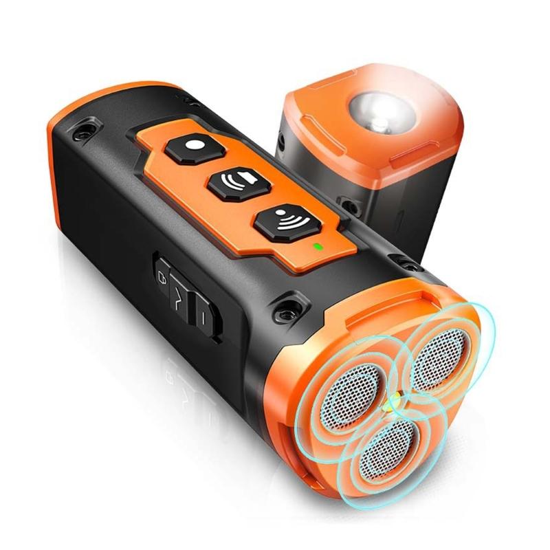 Lightweight ABS Ultrasonic Repellers with Double Mode Strobe Illuminates Dog Walking Defense for Animal Defense