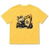 Summer Boys' Cartoon Excavator Cotton T-Shirt, Short Sleeve, Breathable Casual Layer