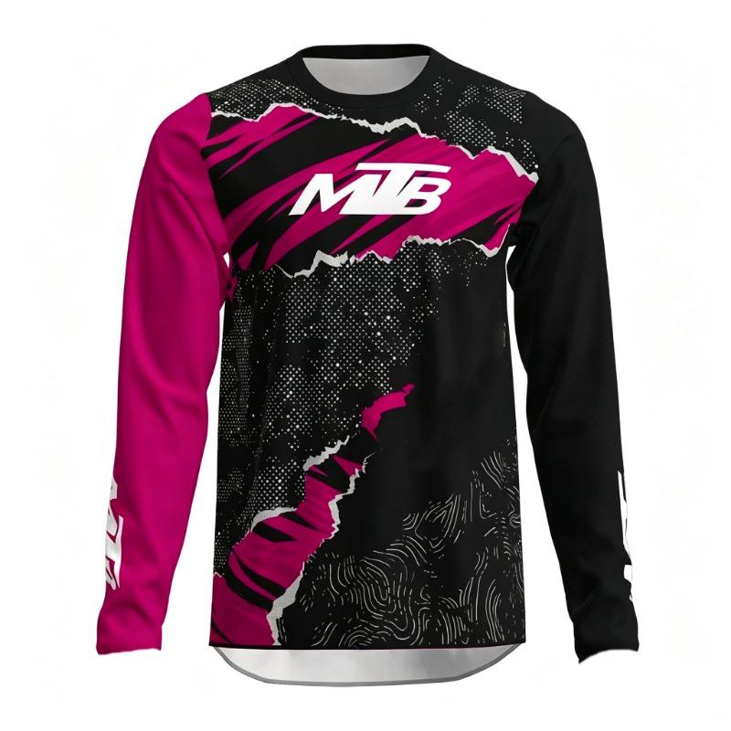 2016 Men's Off-Road/Enduro/Mountain Biking Long-Sleeve Shirt Jersey Breathable Outdoor Sports Top Children's Long-Sleeve Jersey
