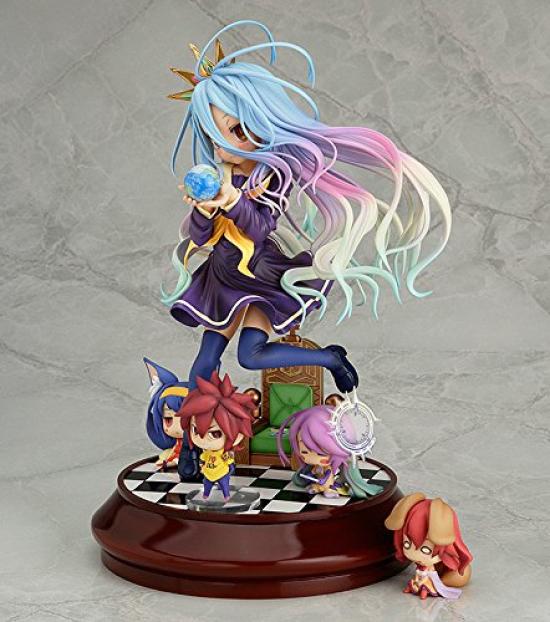 No Game No Life Shiro Scale ABS PVC Painted Complete Figure Second Resale 1/7 &