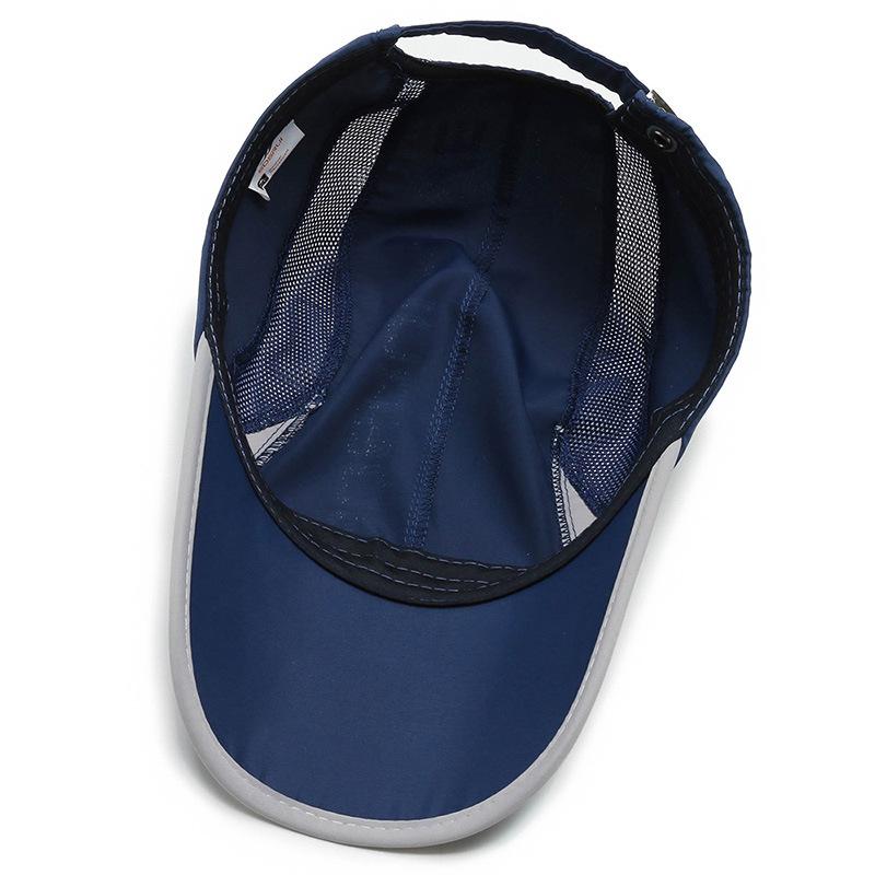 Καπέλο ανδρικό καλοκαιρινό λεπτό γρήγορης ξήρανσης αντηλιακό σκίαστρο καπέλο του μπέιζμπολ καλοκαιρινό casual εξωτερικού χώρου ψάρεμα αναπνεύσιμο αντηλιακό καπέλο