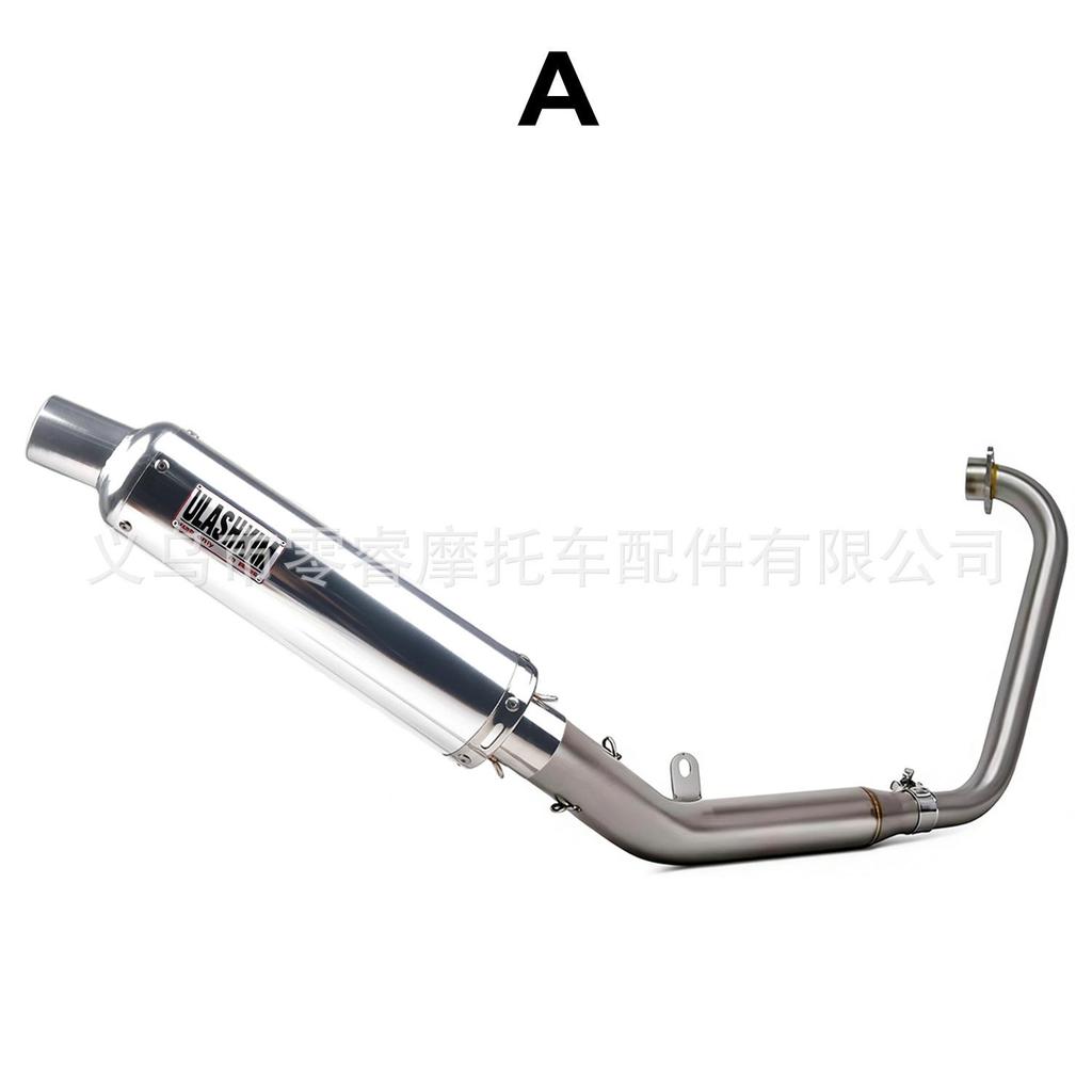 Fits ZT125 U1 G1 Z1 Z2 21-25 Universal Motorcycle Exhaust Pipe