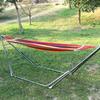 Dual-Use Foldable Canvas Swing Hammock with Backpack Cradle for Adults & Children