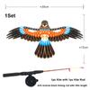 Cartoon Plastic Eagle Kite DIY Toy Flying Bird Kites Large Eagle Kites  Garden Outdoor Sports